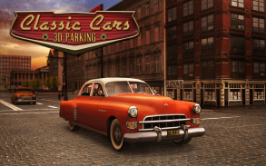 Classic Cars 3D Parking screenshot 0