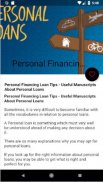 Personal Loans For Bad Credit - How To Get A Loan screenshot 10