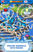 Disney Frozen Free Fall Games screenshot 1