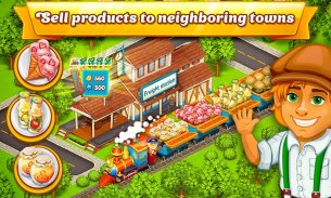 Cartoon City: farm to village. Build your home screenshot 2
