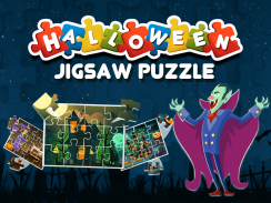 Halloween Jigsaw Puzzle Free Game For All Ages. screenshot 2