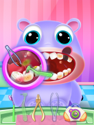 Unicorn Pet Care Little Dentist Game screenshot 1