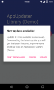 AppUpdater Library (Demo) screenshot 2