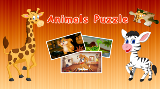 Learn Animals - Kids Puzzles screenshot 0