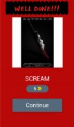 Horror posters: Movie Quiz screenshot 4