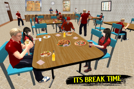 Simulator anak sekolah tinggi: Game Sekolah 2021 screenshot 1