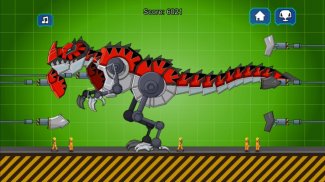 Red T-Rex Robot Dinosaur screenshot 6