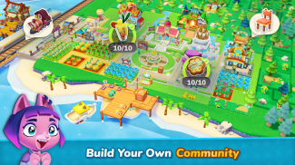 Sunshine Days: Town Builder screenshot 0