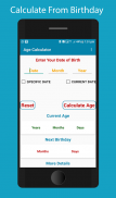 Age Calculator screenshot 1