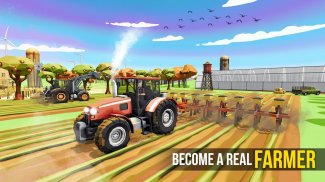 Tractor Farming Game in Village 2019 screenshot 2