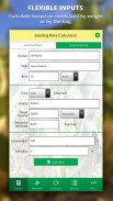 Agro Seeding Rate Calculator screenshot 4