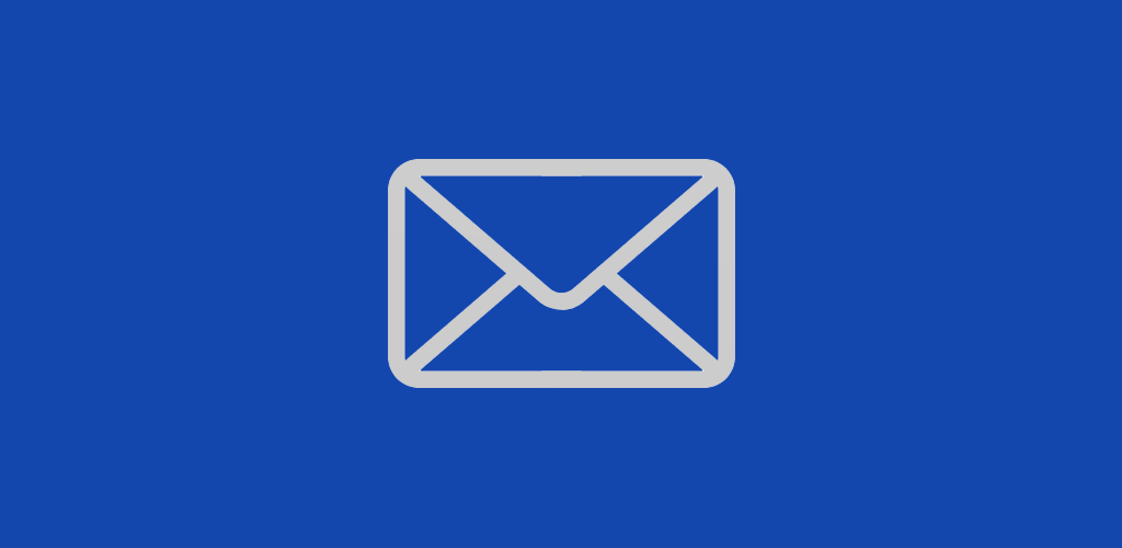 Email Flying. Fly mail service logo.