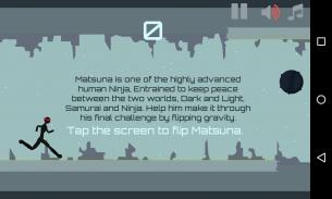 dark ninja Flip screenshot 1