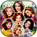 Circle Photo Collage Maker Icon