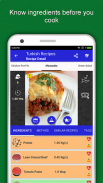 Turkish Food Recipes Offline: Healthy Cuisine screenshot 3