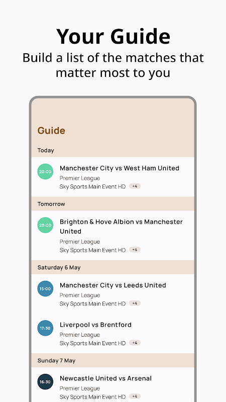 Live Football On TV (Guide)::Appstore for Android