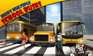 Schoolbus Driver 3D SIM screenshot 13