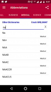 Abbreviation Dictionary Offline screenshot 1