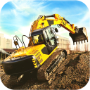 Excavator Construction Crane - Road Machine 2019 Icon