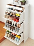 Minimalist Shoe Rack Design screenshot 3