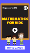 Mathematics For Kids screenshot 2