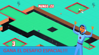 mini golf espacial screenshot 2