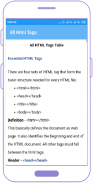 All Html Tags screenshot 1