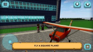 方形航空：飞机模拟器 screenshot 1