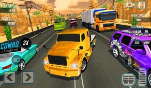 Racer Truck Racer: Permainan Memandu Lori Endless screenshot 6