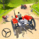 Tractor Driving Simulator Drive Steel Tire Tractor Icon