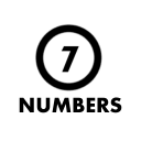 7 Numbers (countdown) Icon