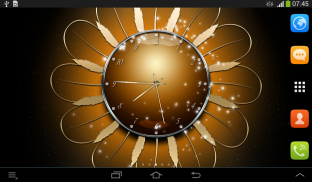 Flower Wall Clock screenshot 0