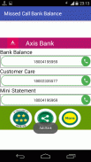 Missed Call Bank Balance screenshot 0