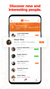 Bilingual: Practice languages and meet people screenshot 3