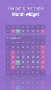 Calendar Widget: Month/Agenda screenshot 4