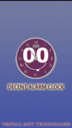 Decent Alarm Clock screenshot 1