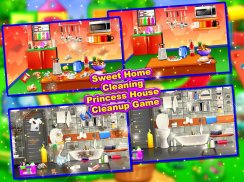 Princess House Cleanup Game screenshot 3