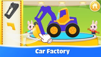 Kids car : builder & simulator screenshot 1