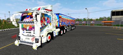 Mod Bussid Truck Thailook screenshot 4
