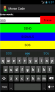 Morse Code Flashes screenshot 5