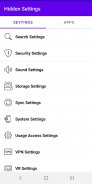 Hidden Settings screenshot 6