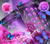 Pink Rose Launcher Theme screenshot 0