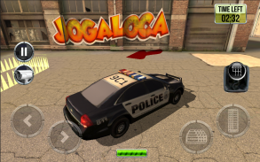 पुलिस कार और वैन बस पार्किंग screenshot 5
