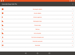 Concrete Easy Calc Pro screenshot 3
