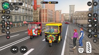 Modern Rickshaw Driving Games screenshot 0