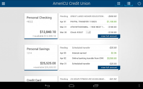 AmeriCU Credit Union screenshot 9