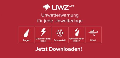 UWZ Österreich: Gewitter Sturm