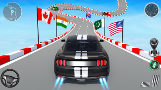 Muscle Car Stunts - Ramp Car screenshot 7