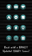 Big Bang Teal Icons screenshot 0