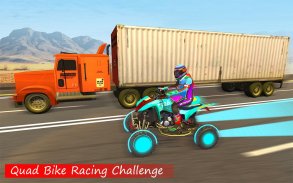 Quad: Bike Games Traffic Racer screenshot 4